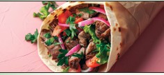 Chicken Pita Wrap ~ Individual