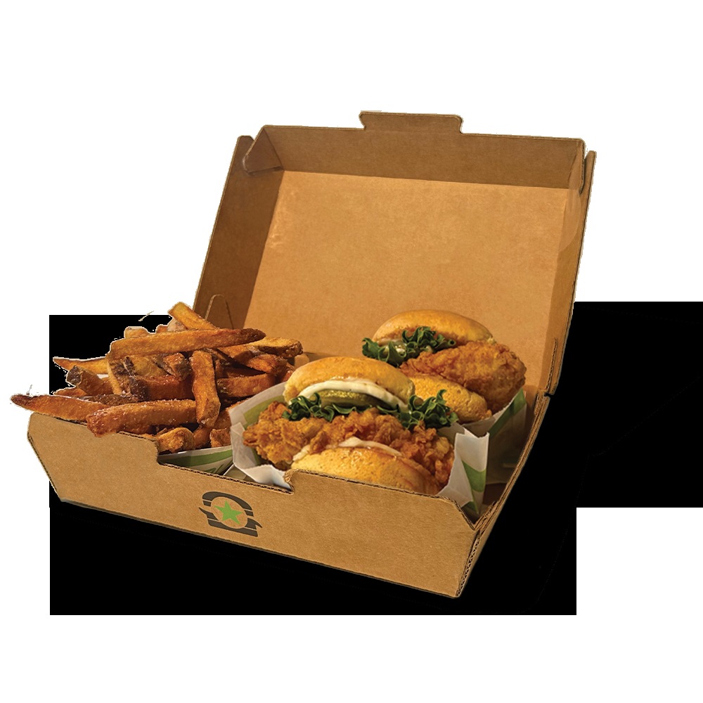 Chicken Sliders ~ Boxed Lunch