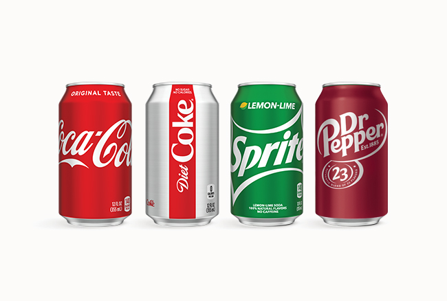 Assorted Sodas ~ 12 oz