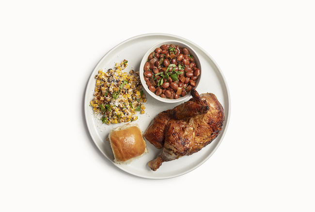 Half Chicken Boxed Lunch