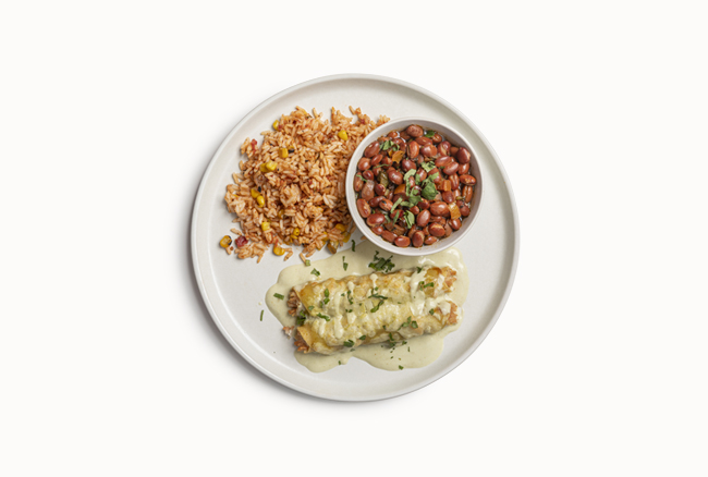 Two Enchiladas Boxed Lunch