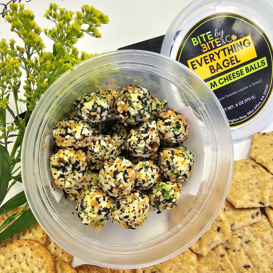 Everything Bagel Cream Cheese Balls