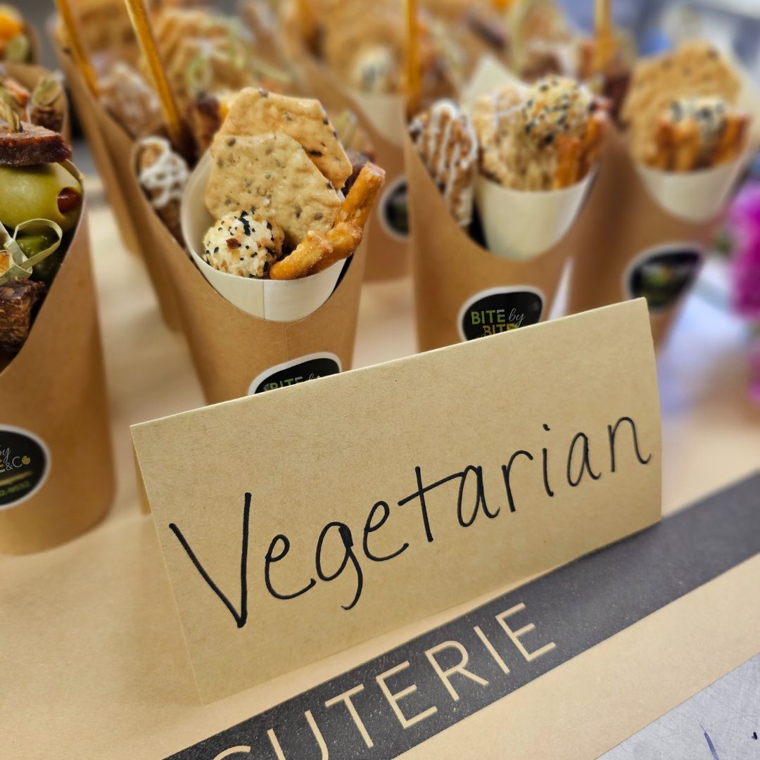 Vegetarian Charcuterie Cups ~ 10 Cups