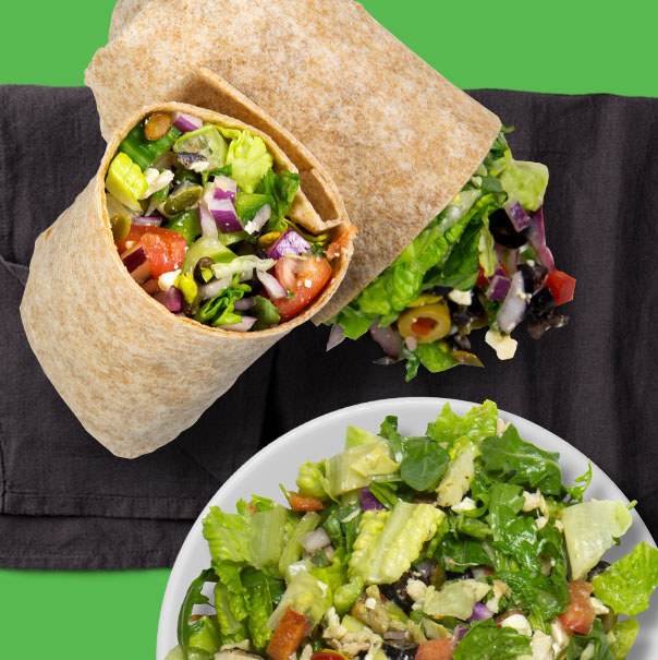 Wraps & Side Salad ~ Bundle 4