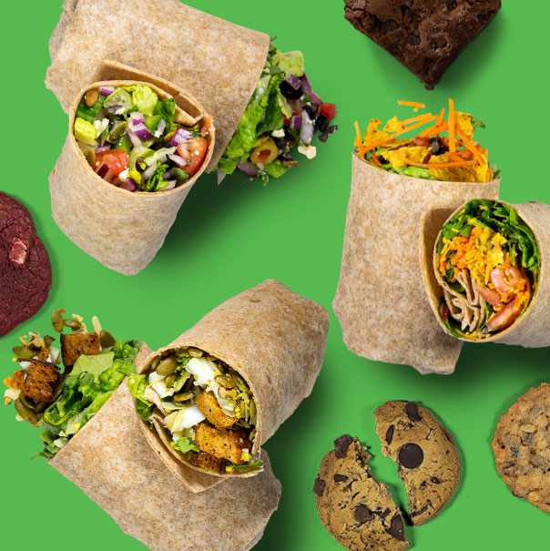 Wraps with Cookies & Brownies ~ Bundle 7