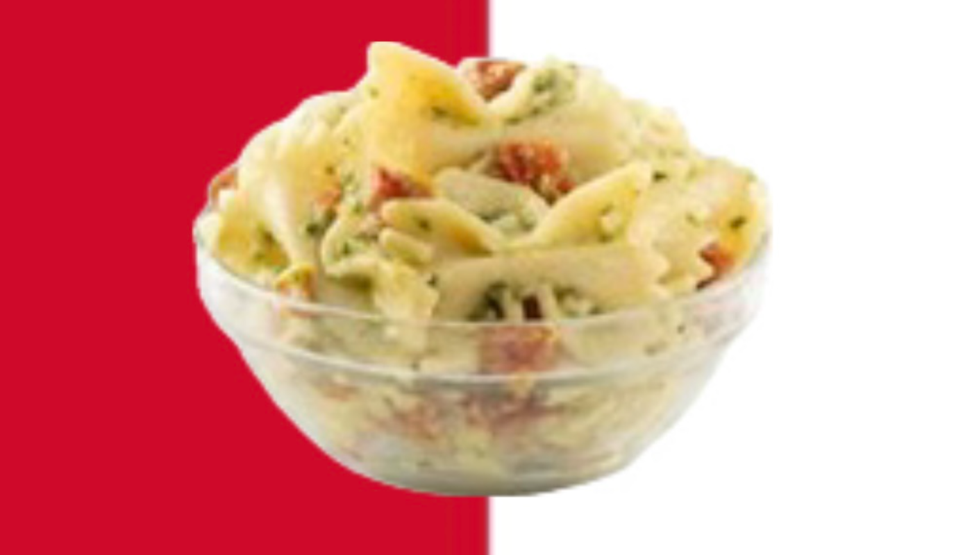 Pesto Bowtie Pasta Salad ~ Individual