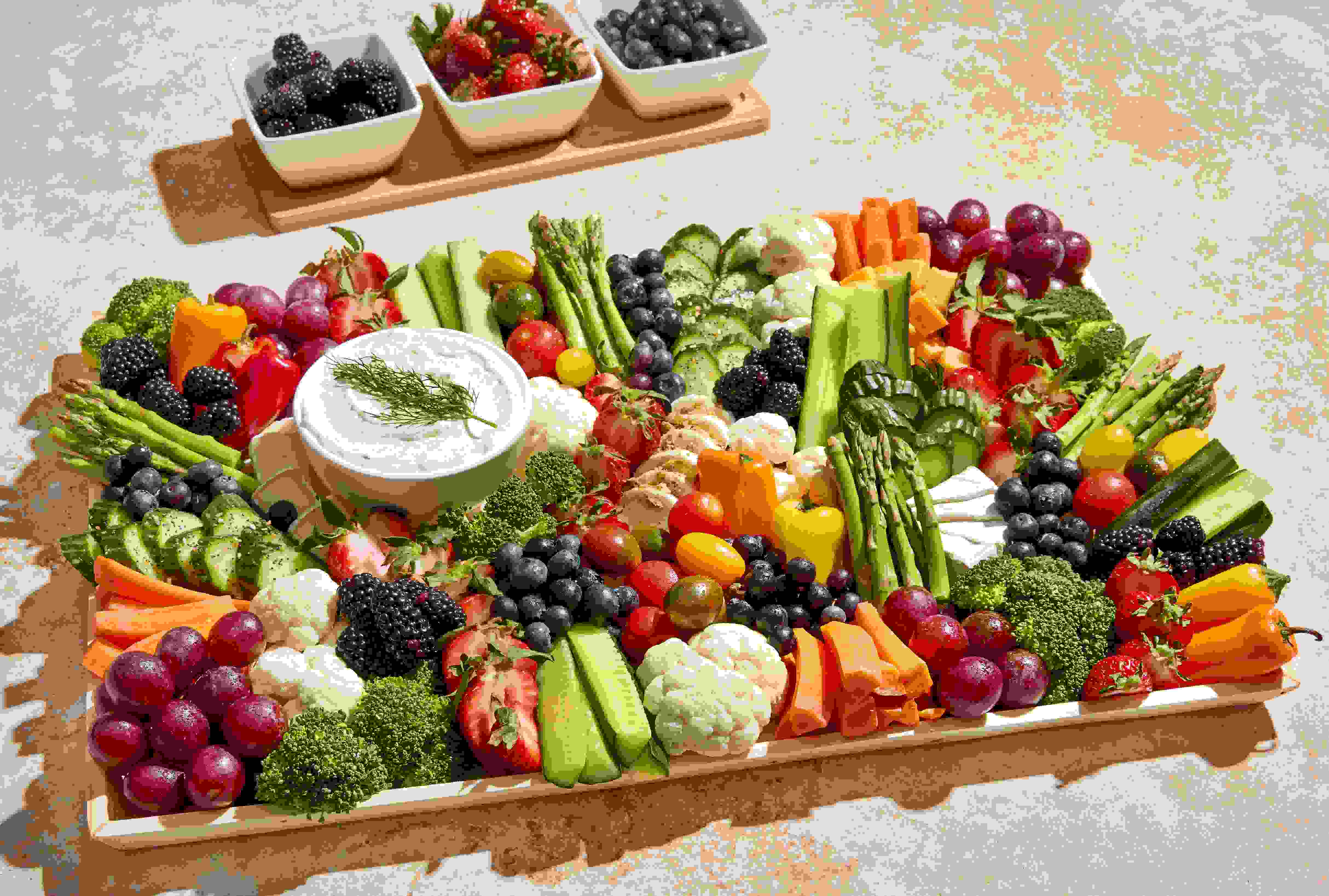 Fruit, Veggie & Cheese Board ~ Large