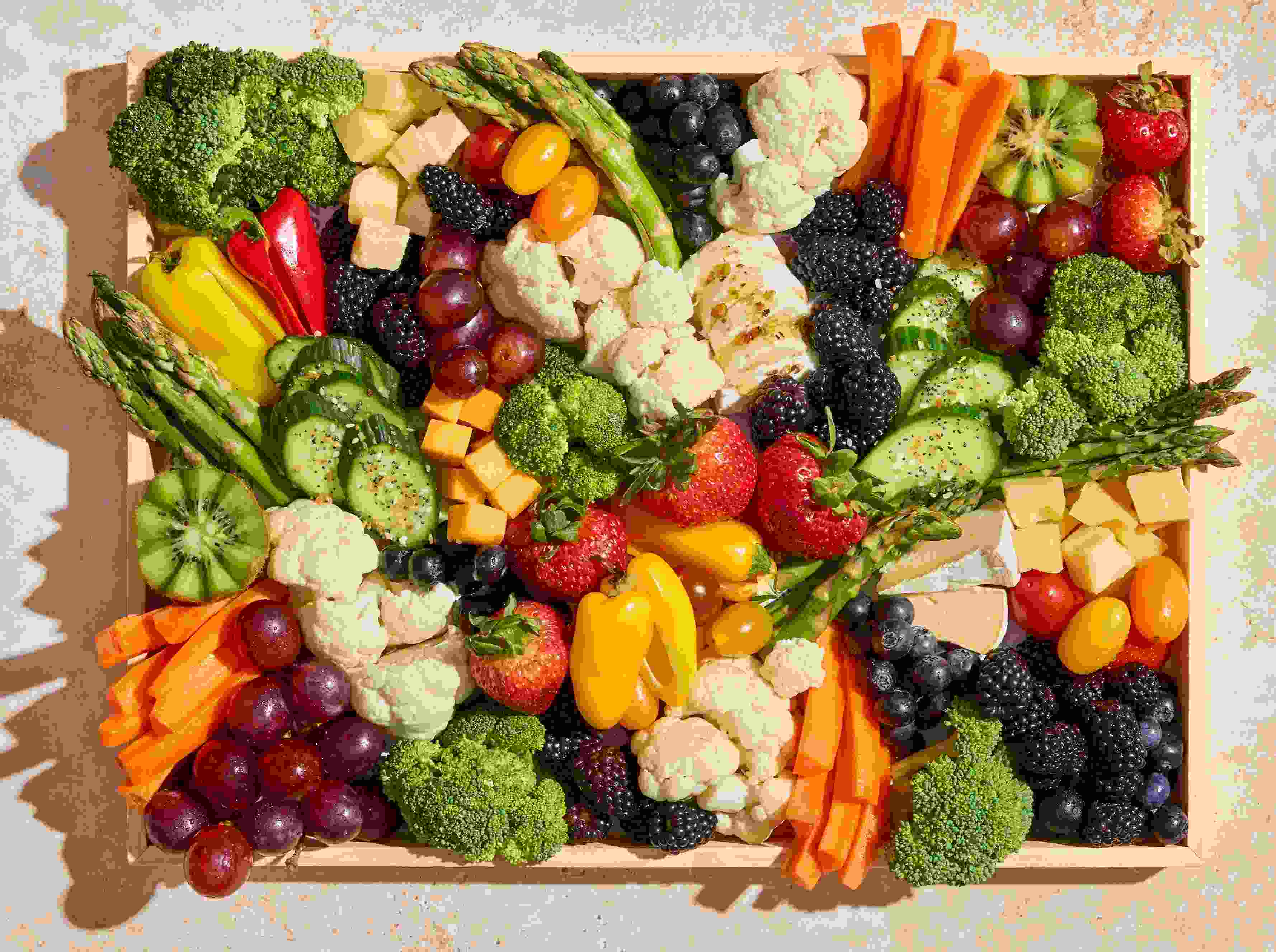 Fruit, Veggie & Cheese Board ~ Small
