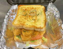 Fried Shrimp Sandwich Tray