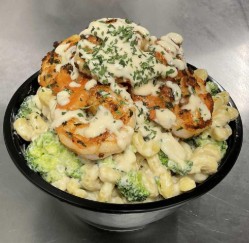 Shrimp Parmesan Alfredo Buffet
