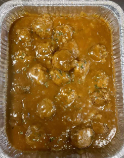 Smothered Meatballs Tray