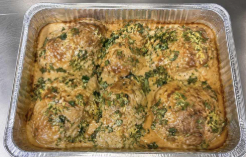 Stuffed Meatloaf Meatball Bomb Tray