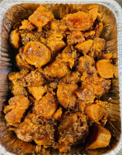 Glazed Sweet Potato Tray