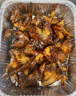 Whole Fried Chicken Wings Tray
