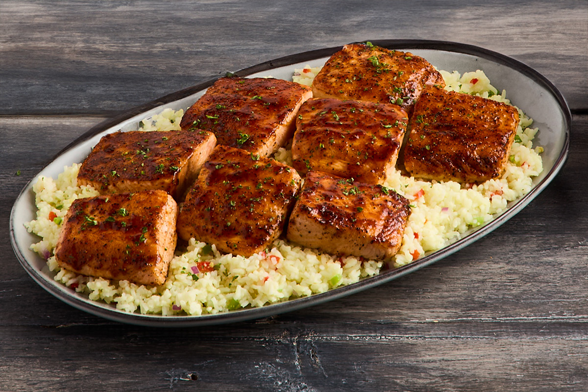 Hickory Bourbon Salmon