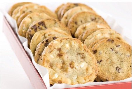 Cookies - 3 Bakers Dozen- 39 White Macadamia Nut Cookies