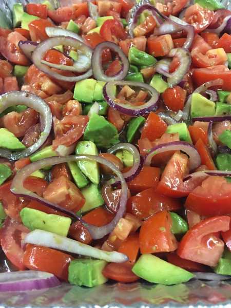 Avocado-Tomato Salad