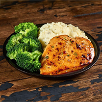 Hickory Bourbon Chicken Dinner