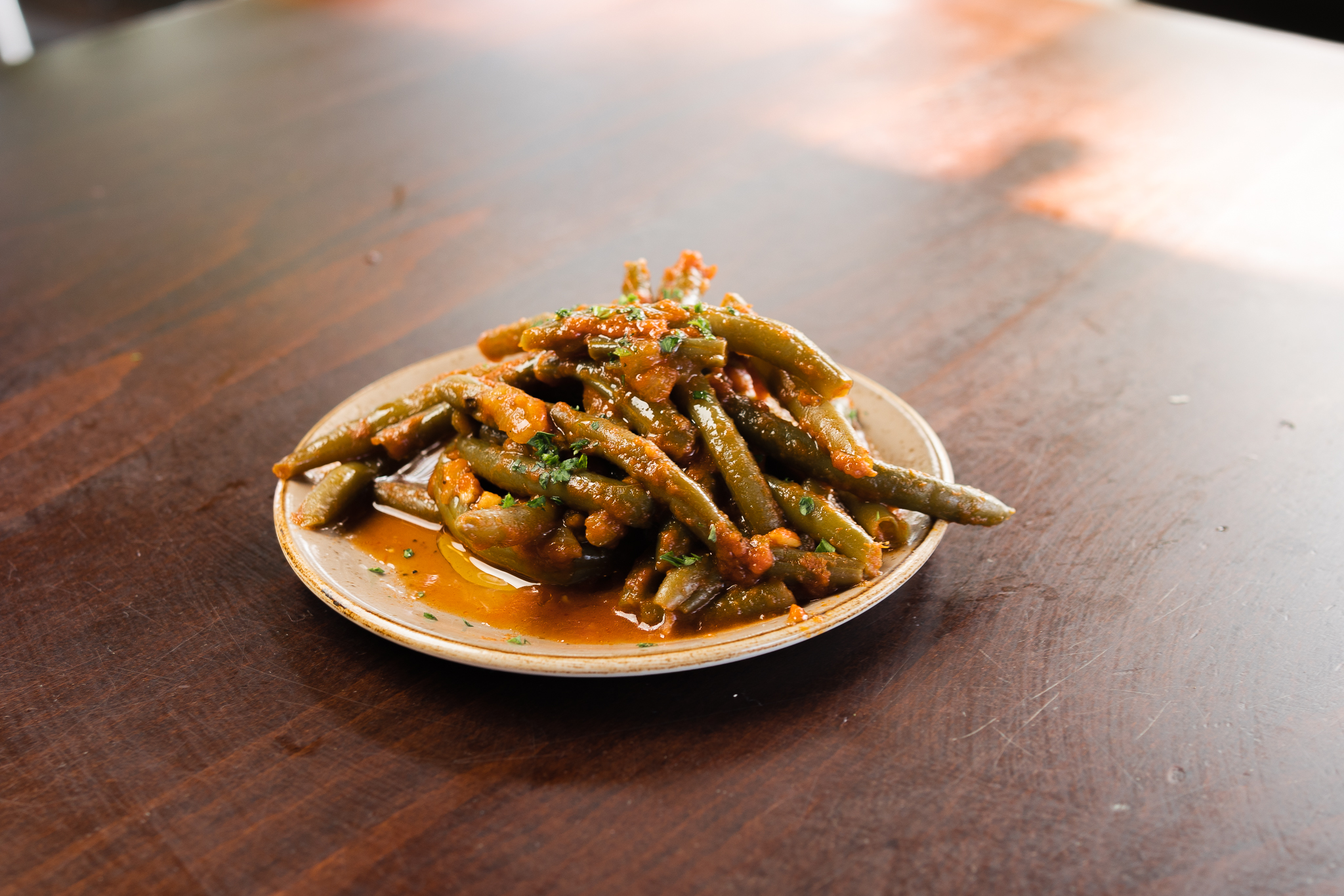 Greek Style Green Beans - Half Pan