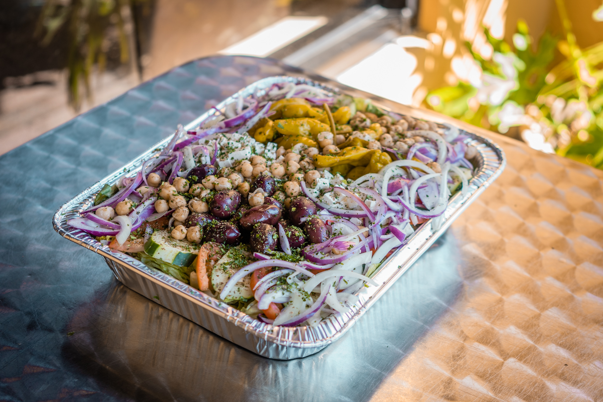 Horiatiki Salad ~ Half Tray