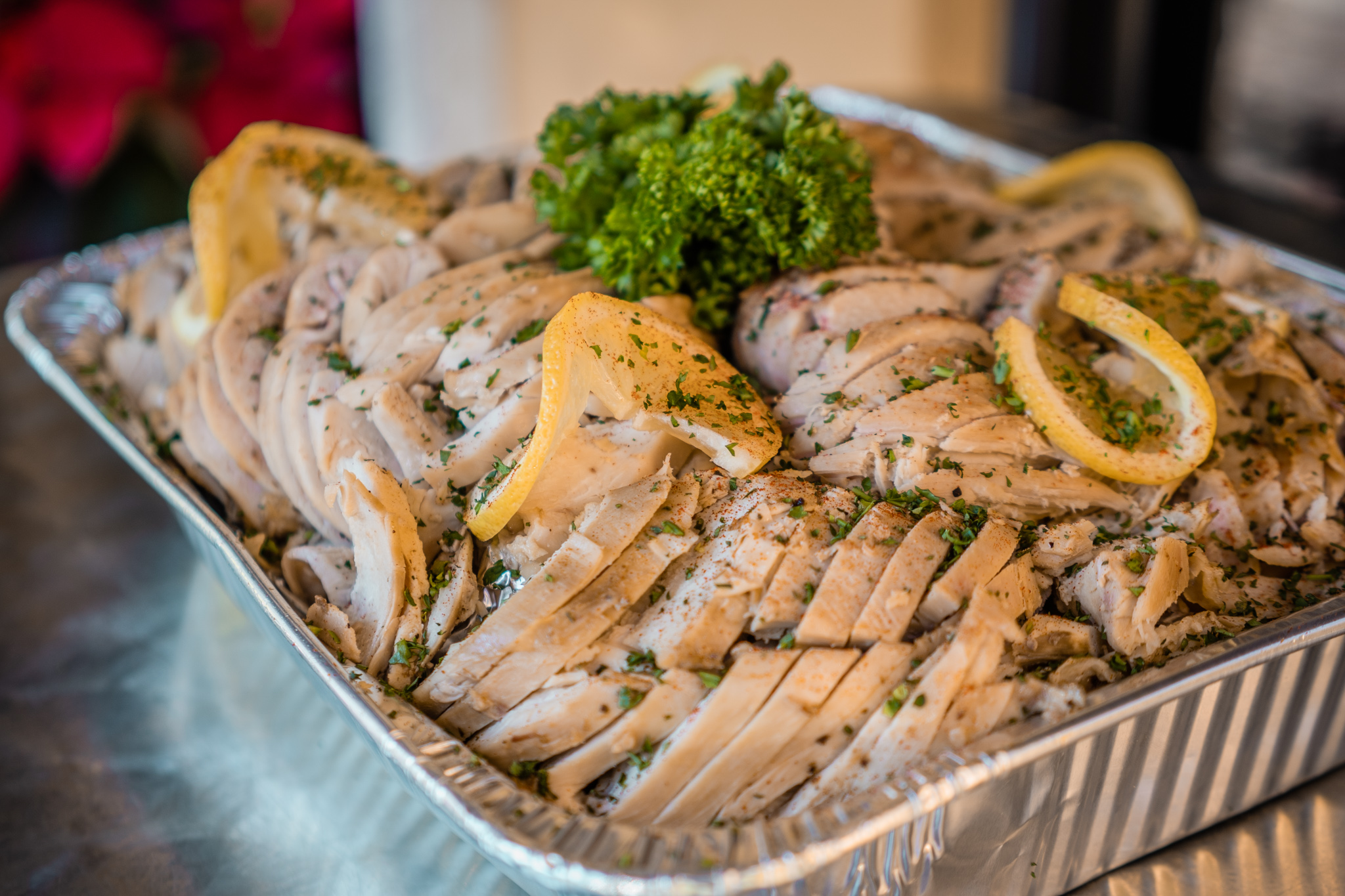 Pulled Rotisserie Chicken ~ Half Tray